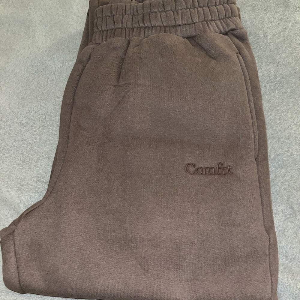 Women’s Comfrt Sweatpants Size M In Chocolate